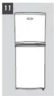 GORENJE KRF4151AW KRT - Smer otvaranja vrata vašeg frižidera sa zamrzivačem može da se promeni. - 4