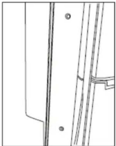 GORENJE KRF4151AW KRT - Instalimi i dorezës - 1