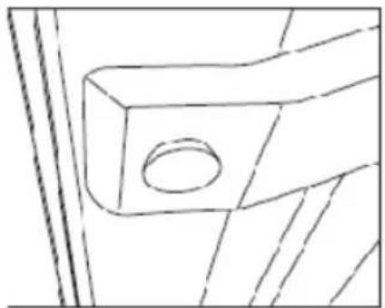 GORENJE KRF4151AW KRT - Instalarea mânerului - 3