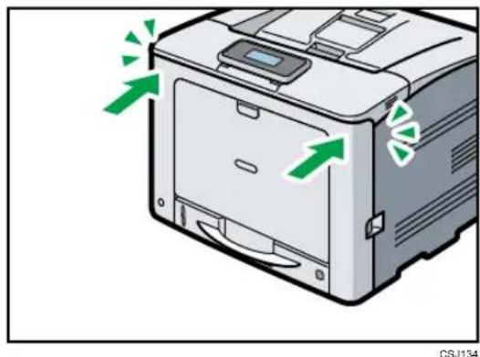 RICOH Aficio SP C730DN - Papirstop i kassette 1 - 7