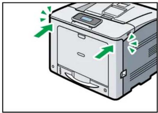 RICOH Aficio SP C730DN - Papirstop i bypassbakke - 4