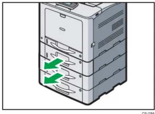 RICOH Aficio SP C730DN - Meddelelse om papirstop (Y) - 5