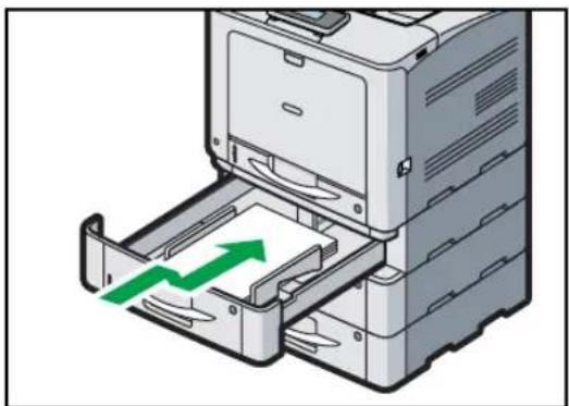 RICOH Aficio SP C730DN - Meddelelse om papirstop (Y) - 6
