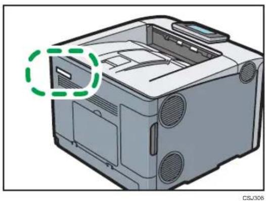 RICOH Aficio SP C730DN - Modelspecifikke oplysninger - 1