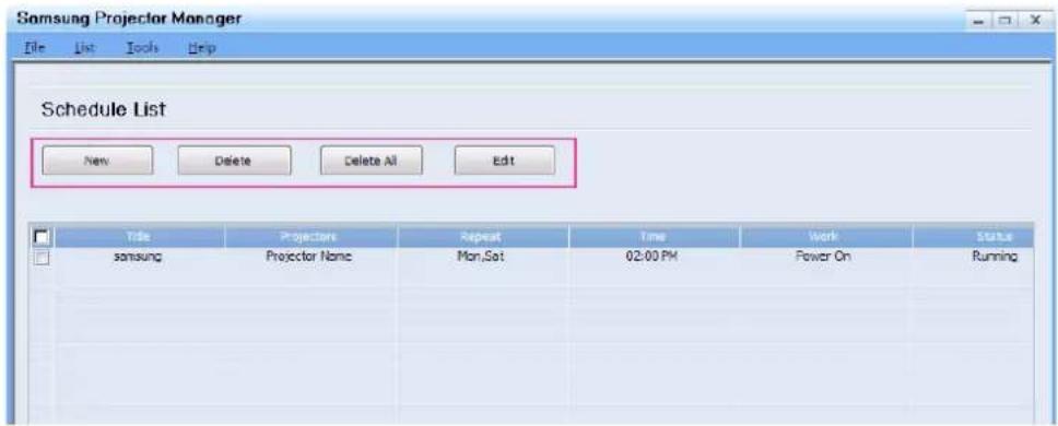 SAMSUNG SP-M255W - 3-6-2. Projektoradministration med pc-software - 34
