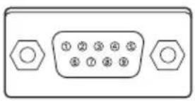 SANYO PLC-XK2200 - CONTROL PORT CONNECTOR (D-sub 9 pin) - 1