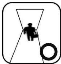 REVO REXN650-1 - 8) Entrance : Entrance counting mode. The object move in through the entrance, counting number increases. - 3