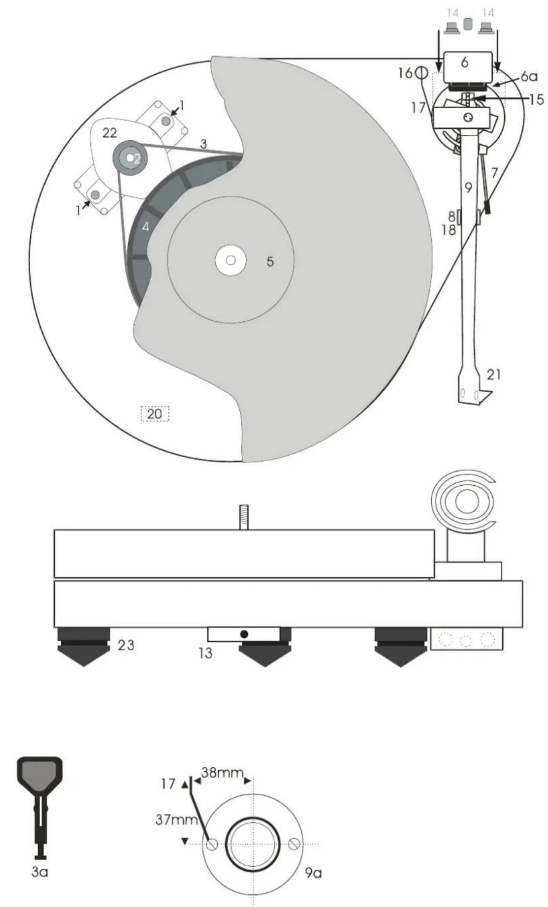 PRO-JECT RPM 5.1 2M - Pro-Ject AUDIO SYSTEMS - 1