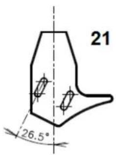 21 26.5°