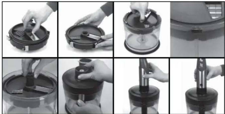 WILFA Svart Optimal WSO-1SG - How to use the dicing device - 1