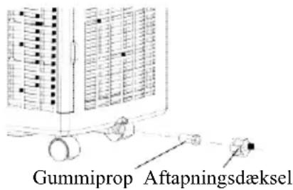 Gummiprop Aftapningsdæksel