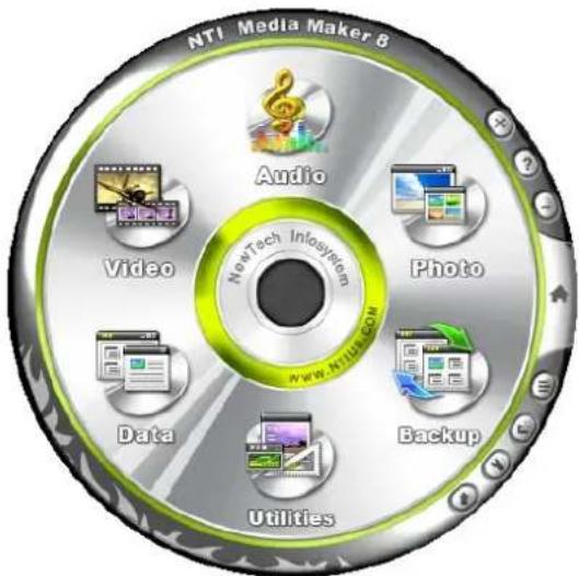 NTI Media Maker 6 Audio NewTech Infosystem Video Photo www.NTIMedia.com Data Backup Utilities