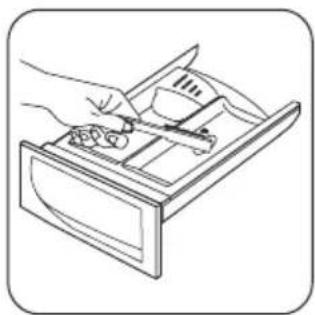 ZANUSSI ZWGB 6160 P - Pesuainelokerikon puhdistaminen - 2