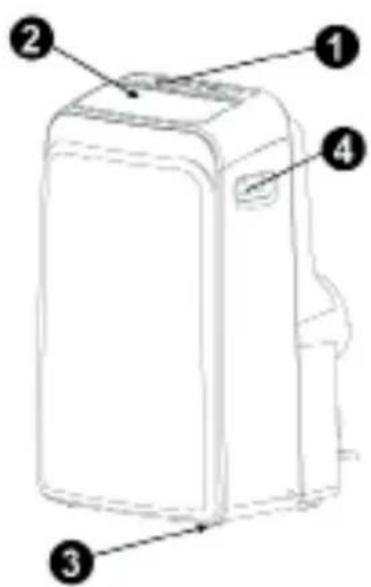 WILFA AC-W12 - Navn på dele - 1