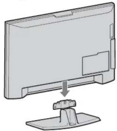 SONY Bravia KDL-40V4000K - 2: Zamocowanie stojaka (oprócz KDL-52V4000/52V42xx) - 1