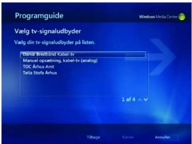 Amitech HomeCenter Living 440 - Opsætningafkabeltv-signal - 2