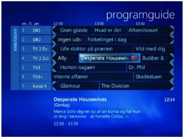 Amitech HomeCenter Living 440 - Optagelseviaprogramguiden - 1