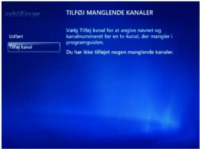 Amitech HomeCenter Living 440 - •Tilføjmanglendekanaler - 1