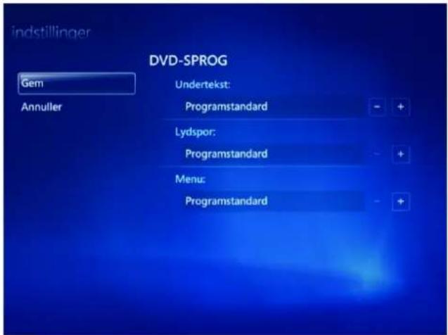 Amitech HomeCenter Living 440 - 3.3.2Vælgestandardsprog/undertekst/menu - 1
