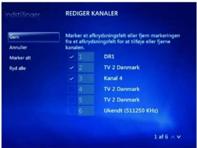 Amitech HomeCenter Living 441 - •Redigerkanaler - 1