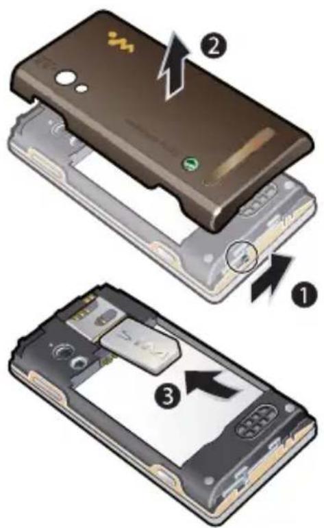 SONY W715 - Samling - 1