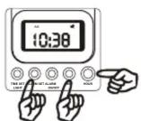COBY CX-39 - CLOCK FUNCTION---- - 2