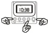 COBY CX-39 - CLOCK FUNCTION---- - 1