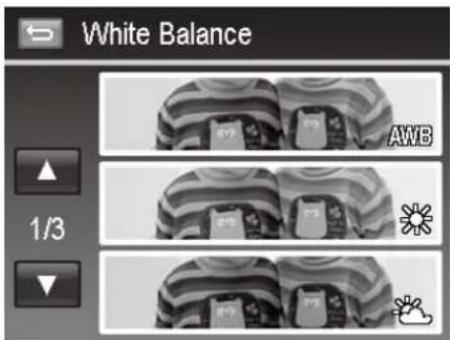 White Balance AWB 1/3
