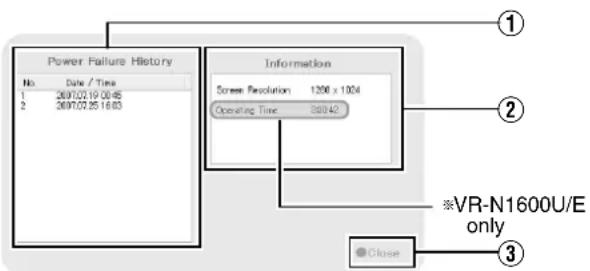 JVC VR-N1600E(A) - Press and hold the [FUNCTION] button, and press the [6/HOME](5/HOME) keypad button at the same time. - 1