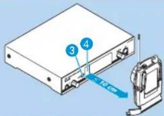SENNHEISER EW 300 IEM G3-D-EU - Carrying out an Easy Setup Sync or a Sync function - 2