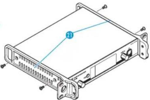 SENNHEISER EW 300 IEM G3-D-EU - Setting up the transmitter on a flat surface - 3