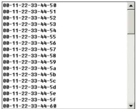 00-11-22-33-44-50 00-11-22-33-44-51 00-11-22-33-44-52 00-11-22-33-44-53 00-11-22-33-44-54 00-11-22-33-44-55 00-11-22-33-44-56 00-11-22-33-44-57 00-11-22-33-44-58 00-11-22-33-44-59 00-11-22-33-44-5a 00-11-22-33-44-5b 00-11-22-33-44-5c 00-11-22-33-44-5d 00-11-22-33-44-5e 00-11-22-33-44-5f 00-11-22-33-44-60
