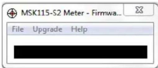 MSK115-S2 Meter - Firmwa... File Upgrade Help