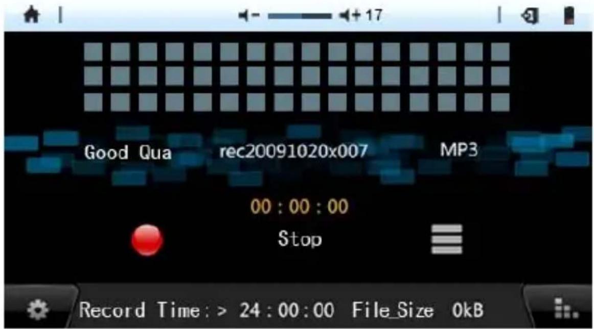 Good Qua rec20091020x007 MP3 00:00:00 Stop Record Time: > 24:00:00 File_Size 0kB