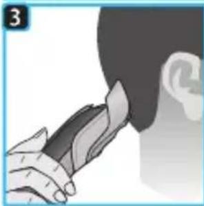 BRAUN Cruzer 6 Heard&Beard - ナロートリマーの使い方 - 2