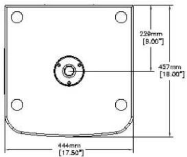 220mm [9.00°] 457mm [18.00°] 444mm [17.50°]