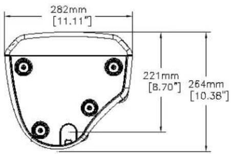 282mm [11.11"] 221mm [8.70"] 264mm [10.38"]