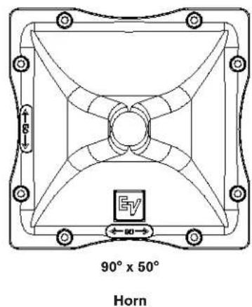 90° x 50° Horn