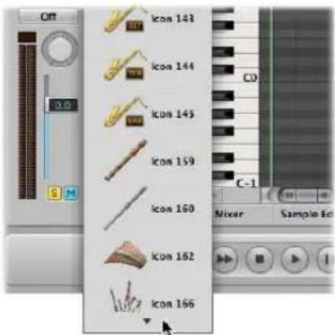 Off Icon 143 Icon 144 Icon 145 Icon 159 Icon 160 Icon 162 Icon 166 C-1 Mixer Sample Ed