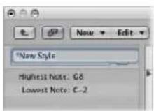 APPLE Logic Express 8 - Creating a New Staff Style - 1