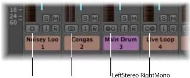 18 - 24 - 60 S M S M S M S M O I R O I R O O I R Noisey Loo 1 Congas 2 Main Drum 3 Live Loop 4 LeftStereo RightMono