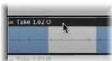 APPLE Logic Express 8 - Viewing the Contents of the Take Folder - 3