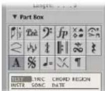 APPLE Logic Express 8 - Text Objects, Chord Symbols - 1