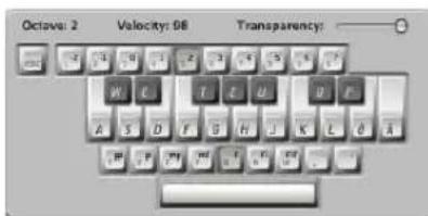 Octave: 2 Velocity: 98 Transparency: