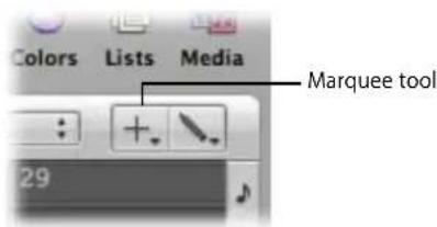 Colors Lists Media Marquee tool 29