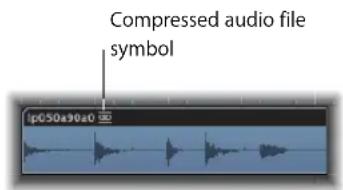 Compressed audio file symbol ip050a90a0
