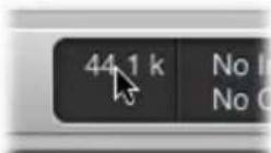 APPLE Logic Express 8 - To set a project's sample rate, do one of the following: - 2