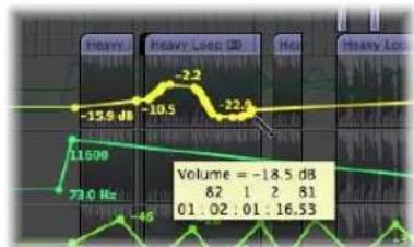 APPLE Logic Express 8 - To freely draw automation: - 1