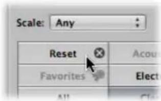 Scale: Any Reset Favorites Acoun Electr All