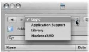 Logic Application Support Library MacintoshHD